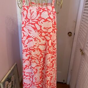 Lilly Pulitzer Kyleigh swing dress in coral. Size large. New without tags.